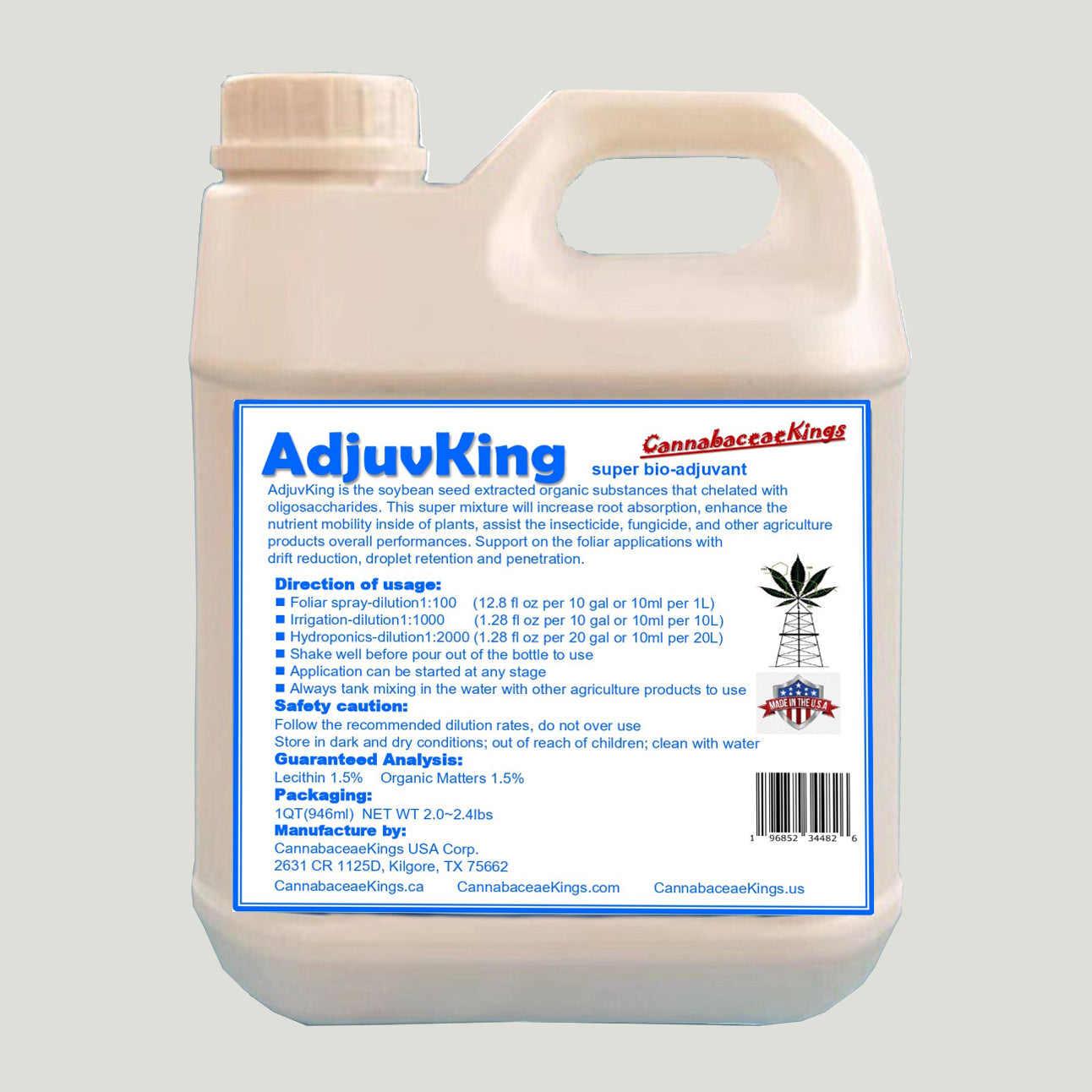 The Super Bio-Adjuvant for cannabis